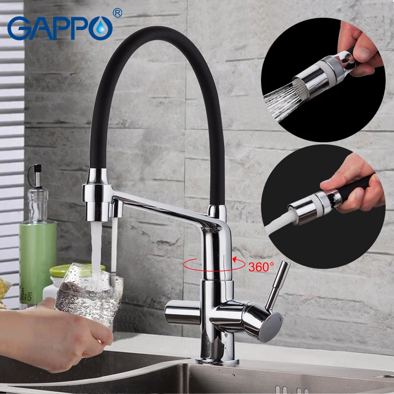  GAPPO kitchen faucet with filtered water kitchen sink faucet water sink crane taps water mixer cran - 32853332558