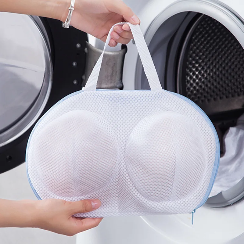 

Large Mesh Bra Washing Bag Laundry bag Protection Underwear Pouch Home organizer Classified Cleaning Clothes Cleaning Bags