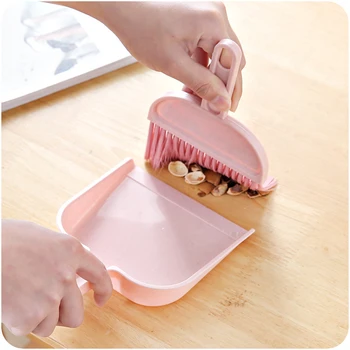 

Dustpan Set Multifunctional Cleaning Tool Dustpan Set Home Mini Dustpan Broom Desktop Small Broom Keyboard Brush