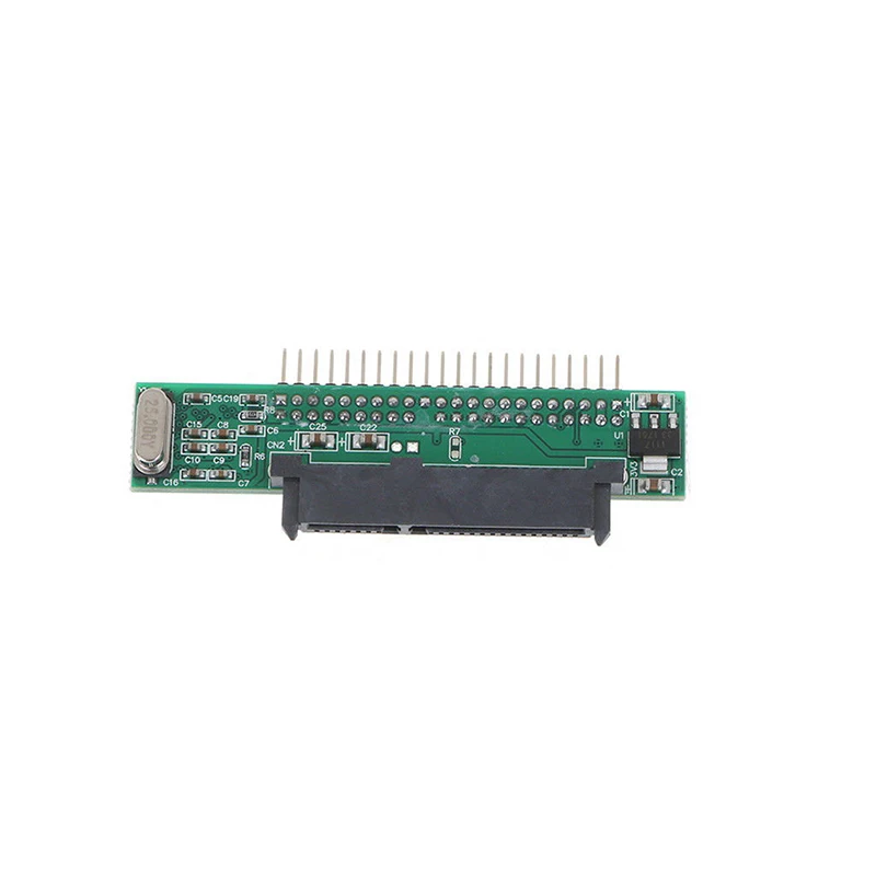 2 5 дюймов HDD SSD Serial ATA 7 + 15P Female to 44 Pin Male PATA IDE Port Adapter Card &quotSATA конвертер для