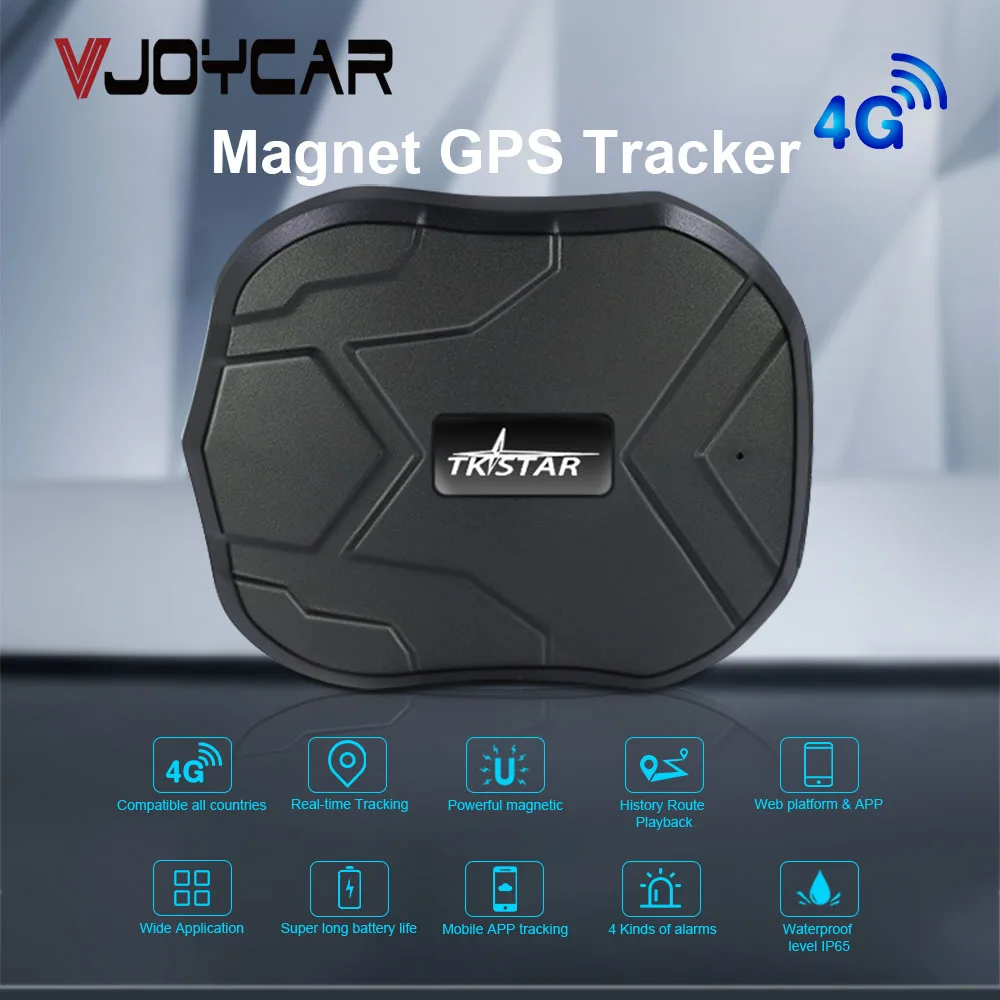 4G Gps Tracker Tkstar Tk905-4G 5000Mah Tk905B-4G 10000Mah Magnete 4G Gps Localizzatore Auto Impermeabile Agitare Allarme App Gratuita