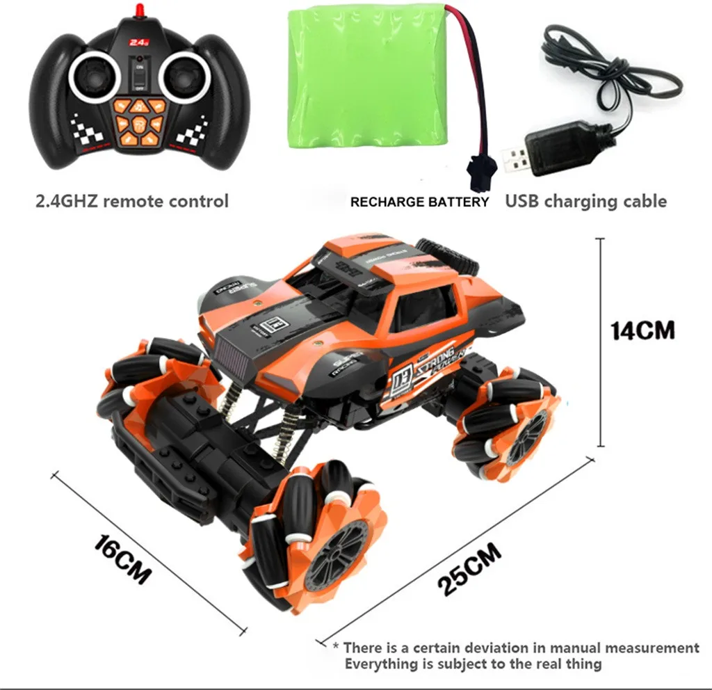Трюк дрейф гусеничный RC автомобили 2,4G дистанционное управление 4WD танец внедорожных игрушек подарки