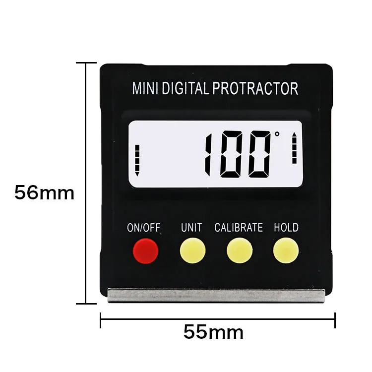 

Electronic Level Magnetic 360Degree Mini Digital Protractor Inclinometer Electronic Level Box Magnetic Base Measuring Tools 6