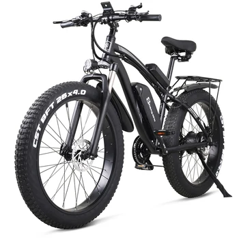 

MX02S Electric Bike 1000W 26” 4.0 Fat Tire 48V17Ah Electric Bicycle Mountain Bike Snow Bike Ebike,Off Road Fat Bike for Adult