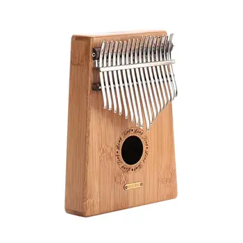 

Bamboo Mbira Student African Musical Instruments Exquisite Thumb Piano Musician Raw Wood Color Solid Gift Kalimba Sturdy Music