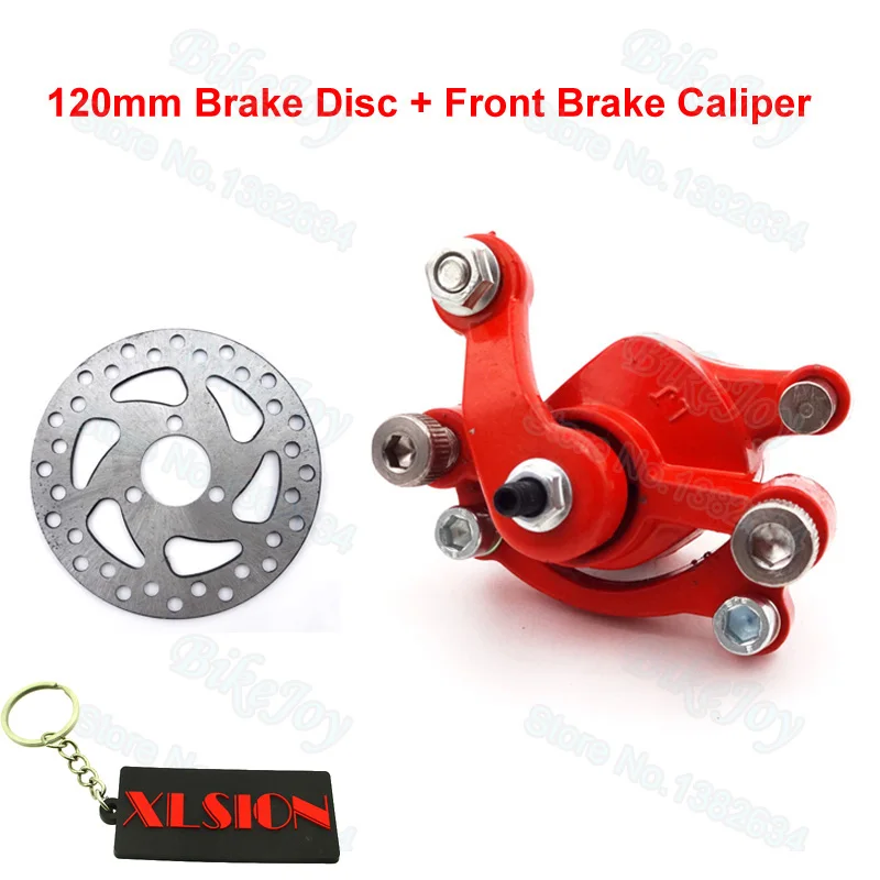 Передний левый тормозной суппорт 120 мм дисковый ротор для 2-тактного