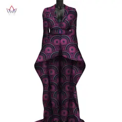Spring Summer African Dashiki Traditional 2 Pcs Pants Set Notched Blazer Jacket & Pant Office Wear Women Suit Female Sets WY3050