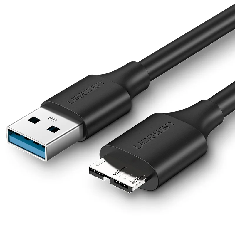 

Ugreen USB 3.0 Cable 2.1A 1M Fast Charging Data Cable USB Cord Mobile Phone Cables Hard Disk