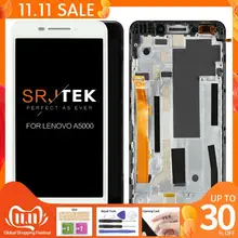 ЖК дисплей для LENOVO A5000 5 дюйма с сенсорным экраном дигитайзер в