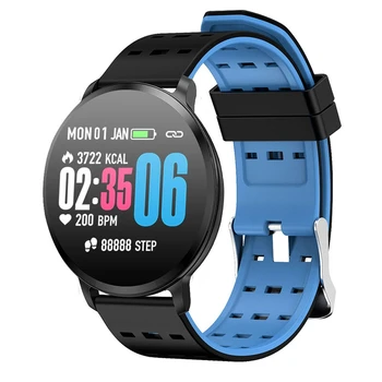 

T8 Wristband Bracelet Blood Pressure HD Sn Fitness Tracker Heart Rate Monitor Rechargeable Peeter Smart Watch