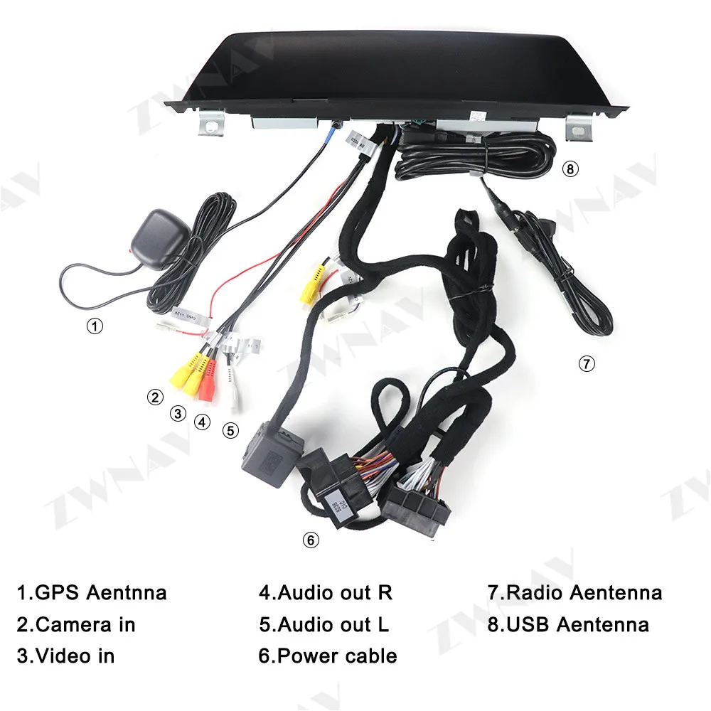 Top Android 8.1 car radio dvd player for BMW 6 Series(F06/F12/F13) 2011-2018 GPS Navigation Car Auto Radio stereo Video BT Head Unit 5