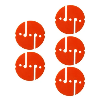 

5pcs Universal Scuba Diving Diver Wreck Cave Dive Safety Equipment Replacement Accessories 6cm Circle Line Arrow Marker Pointer