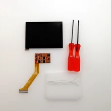 Для GBA SP, ЖК-экран для kingd Gameboy advance, GBA SP, ips, ЖК-экран с подсветкой, высокая яркость, ламинированный дисплей, ЖК-набор