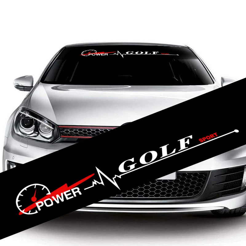 Car front windshield modified stickers Motorsport stickers For
