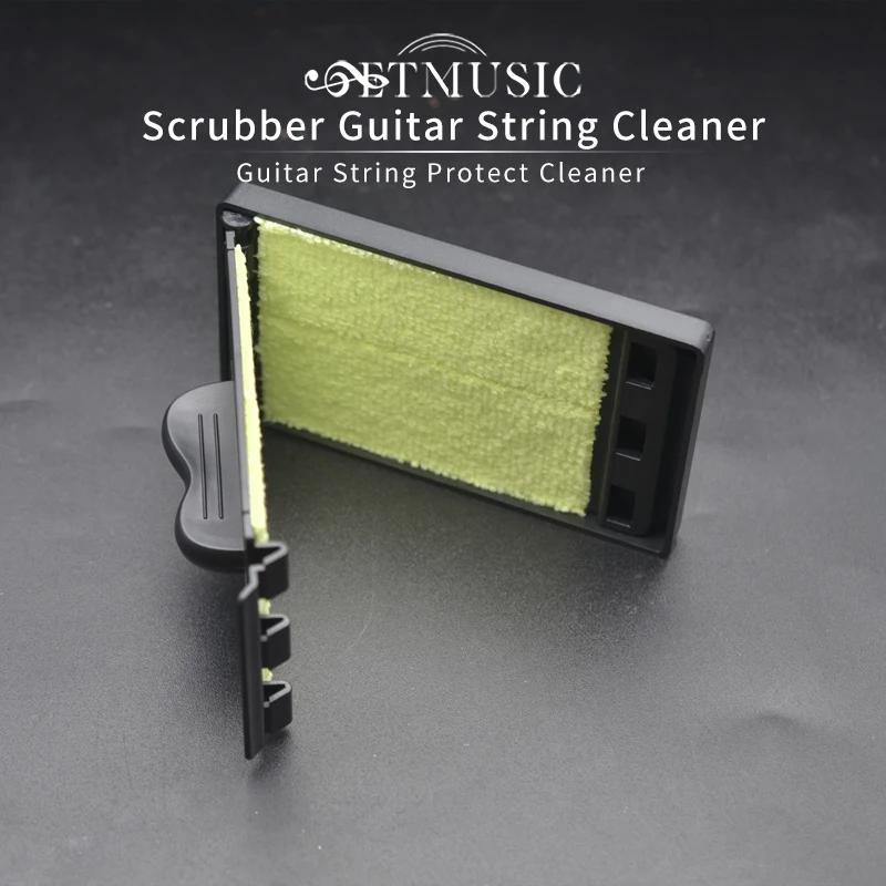 1 PCS Electric Guitar Bass Strings Scrubber Fingerboard Rub Cleaning Tool Maintenance Care Cleaner Accessories | Спорт и развлечения