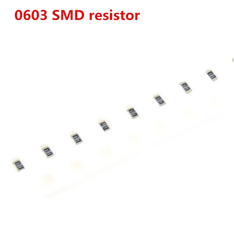 300pcs 0603 Chip Fixed Resistor Smd Resistor 1 1k Ohm 102 Resistors AliExpress