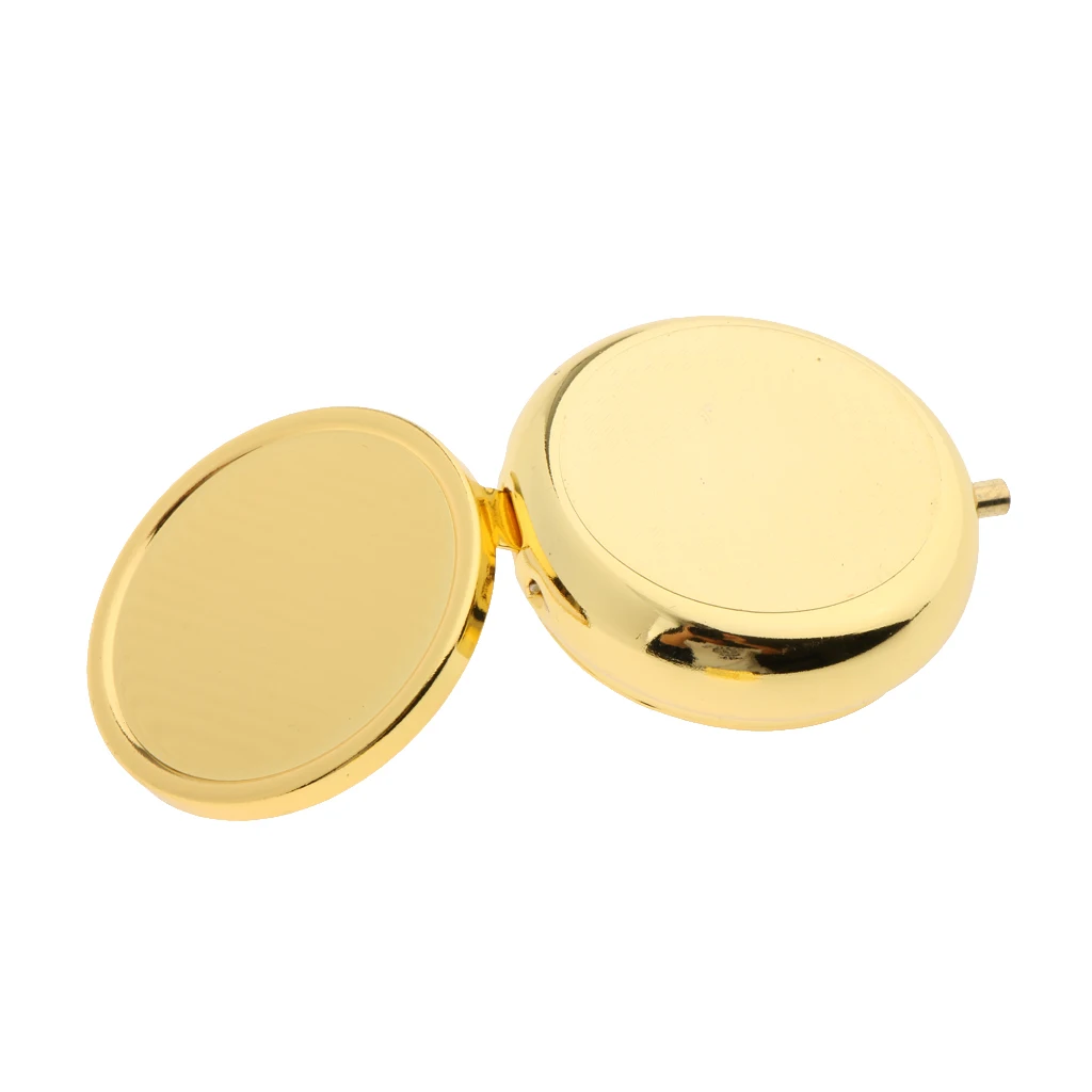 Pocket Size Round Travel Mini Capsule Vitamin Pill Organizer Medicine Tablet Box Case Holder Container
