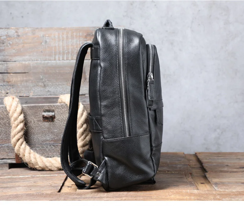 AETOO Simple casual head leather men's 