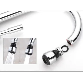 

Hot Kitchen Faucet Shower Head Economizer Filter Water Stream Faucet Pull out Bathroom