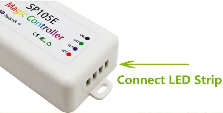 SP105E светодиодный RGB полосы Bluetooth волшебный контроллер мобильного телефона ПРИЛОЖЕНИЕ контроллер WS2812B WS2811 контроллер полосы DC5-24V