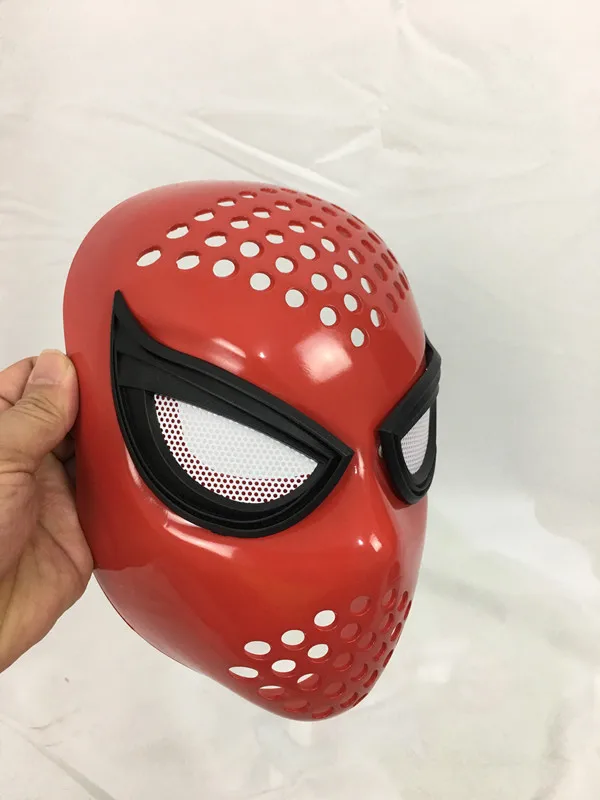 Потрясающая маска Человека-паука из смолы, 3D маска паука для косплея на Хэллоуин, супергерои, маска Человека-паука для взрослых и детей