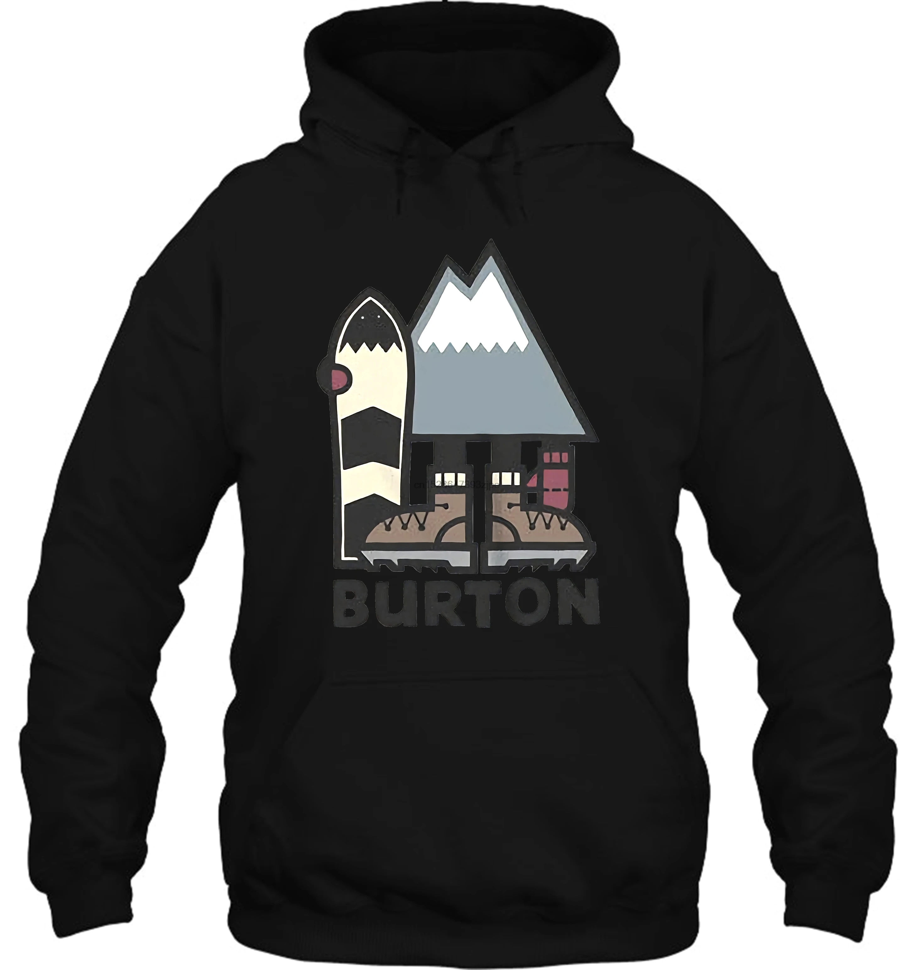 Мужская толстовка с капюшоном Burton Snowboards футболка женская уличная одежда |