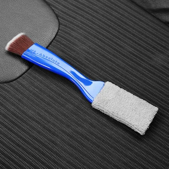 

Soft Bristles Car Air Outlet For Keyboard Mini Portable Double Ended Handheld Interior Home Office Cleaning Brush Duster