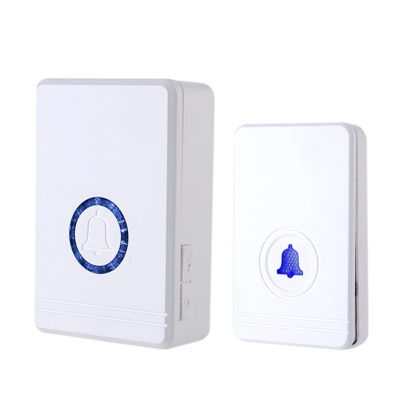 

Wireless Doorbell Home Security Alarm Welcome Smart Doorbell 48 Music Multi-Purpose Door Button 433MHz Easy Installation (US Plu
