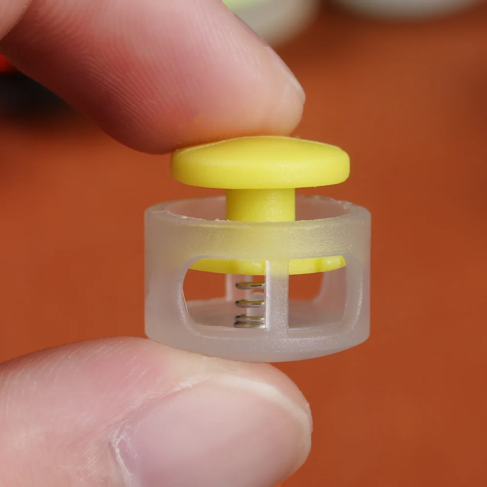 Plastic Adjustable Stopper for DIY Crafts and Shoelaces