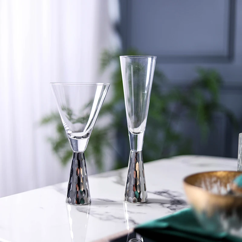 Black & Teal Crystal Square Tableware Set 5 Black & Teal Crystal Square Tableware Set 5