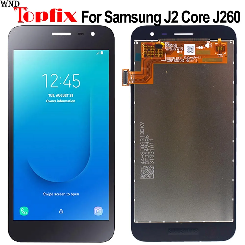 

5.0'' For Samsung Galaxy J2 Core LCD Display J260 J260F/DS J260G/DS Touch Screen Digitizer Assembly For Samsung J2 Core Lcd