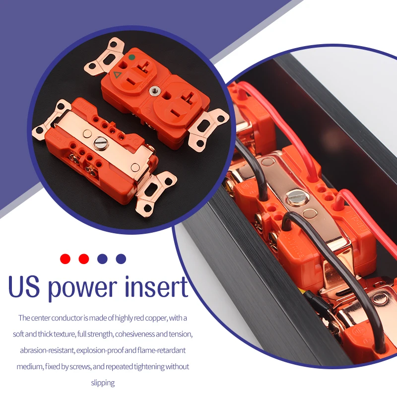 xangsane a US power strip 2 sockets/4 sockets/6