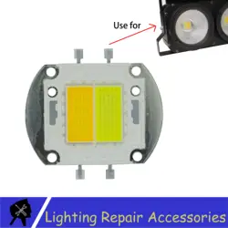 100 Вт светодиодный COB бусины чип 100 Вт теплый холодный белый для 2 глаз 4 глаза COB зрители свет Прожектор Точечный светильник светодиодный COB