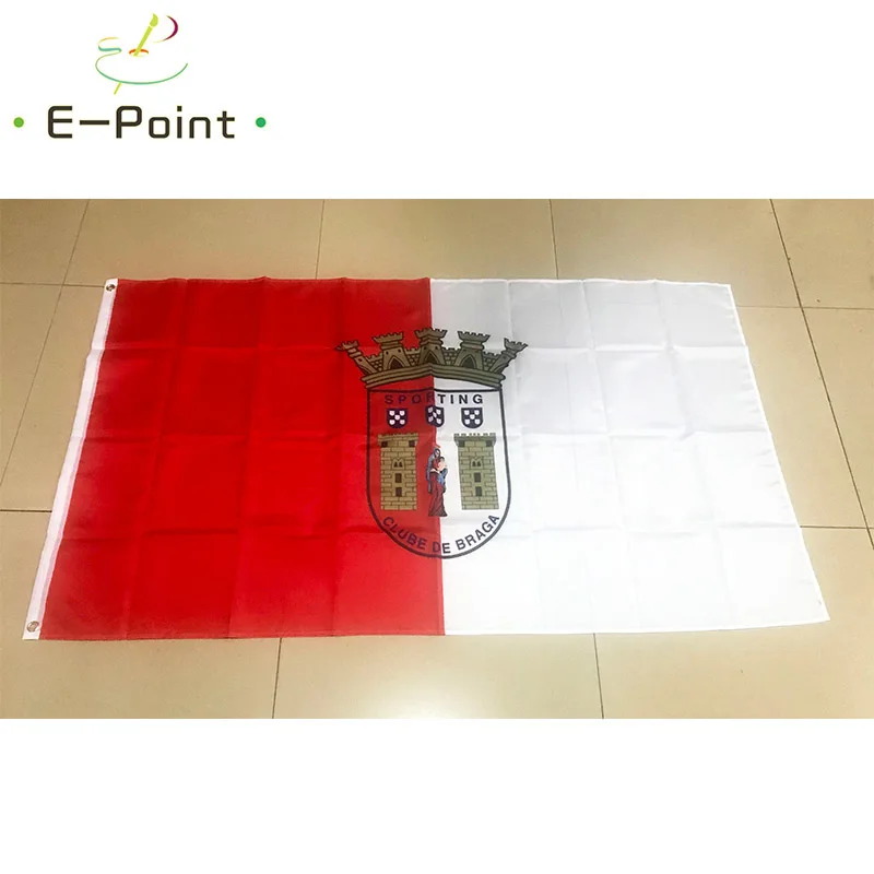 

Portugal Sporting Clube de Braga 3ft*5ft (90*150cm) Size Christmas Decorations for Home Flag Banner Type A Gifts