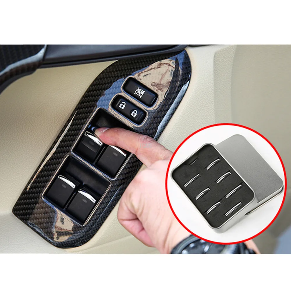 Стеклянный подъемный переключатель с блестками для Toyota Land Cruiser Prado FJ150 FJ200 Corolla RAV 4