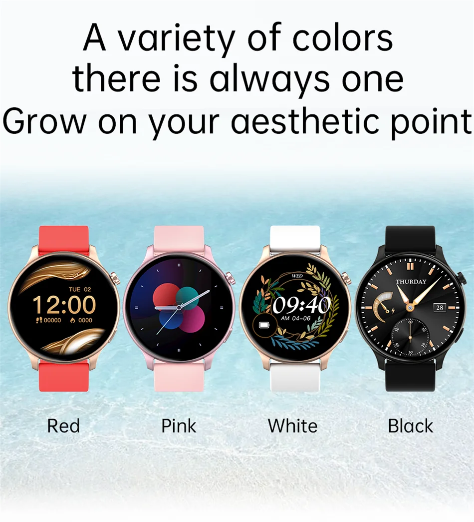 2022 New Bluetooth call Smart Watch Women Men Dynamic Dial Fitness Tracker Sport Waterproof Smartwatch Ladies For Huawei Samsung
