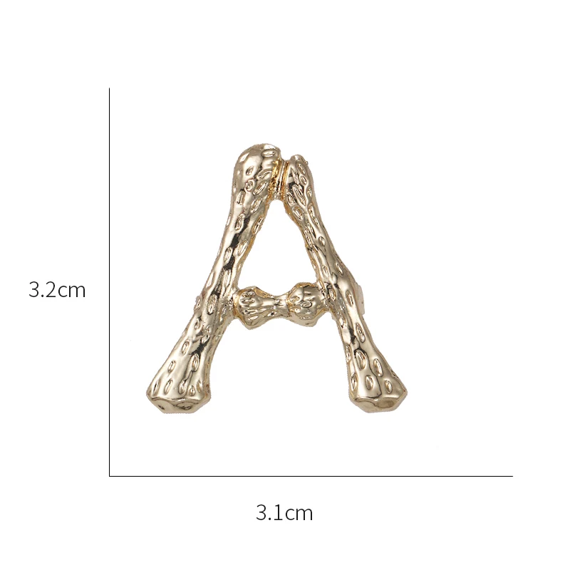 WEIMANJINGDIAN-Brand-New-Arrival-Set-of-2-PCS-Letter-A-and-Letter-B-Alloy-Metal-Brooch (2)