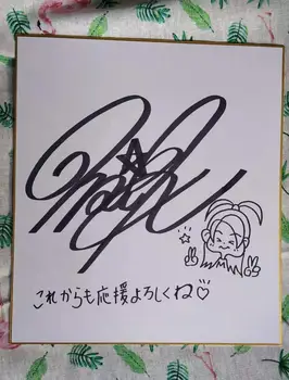 

hand drawn Kuraki Ma autographed Shikishi Card Art Board rare 27.2*24.3CM 89