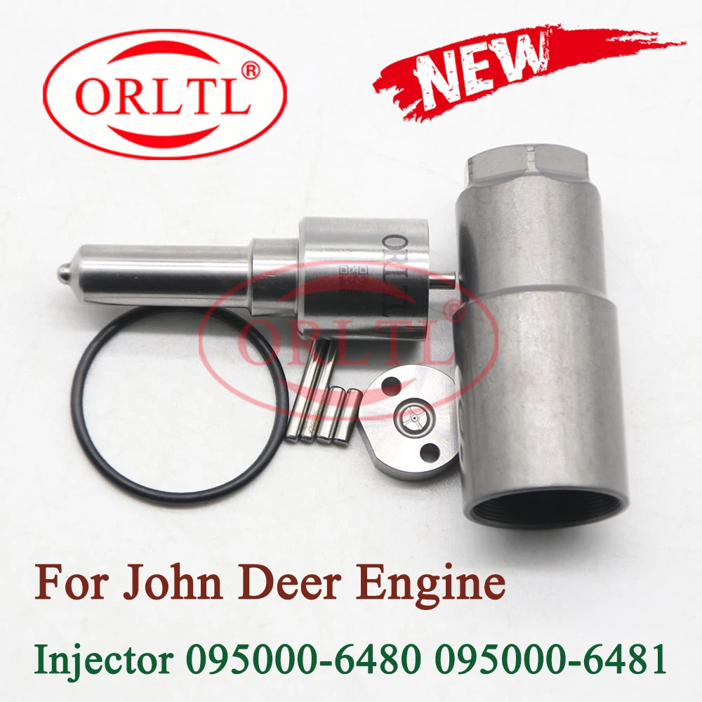 

ORLTL RE529149 Diesel Injector REPAIR Kit Nozzle DLLA125P889 Valve 19# for Denso John Deer-Engine 095000-6481 6480