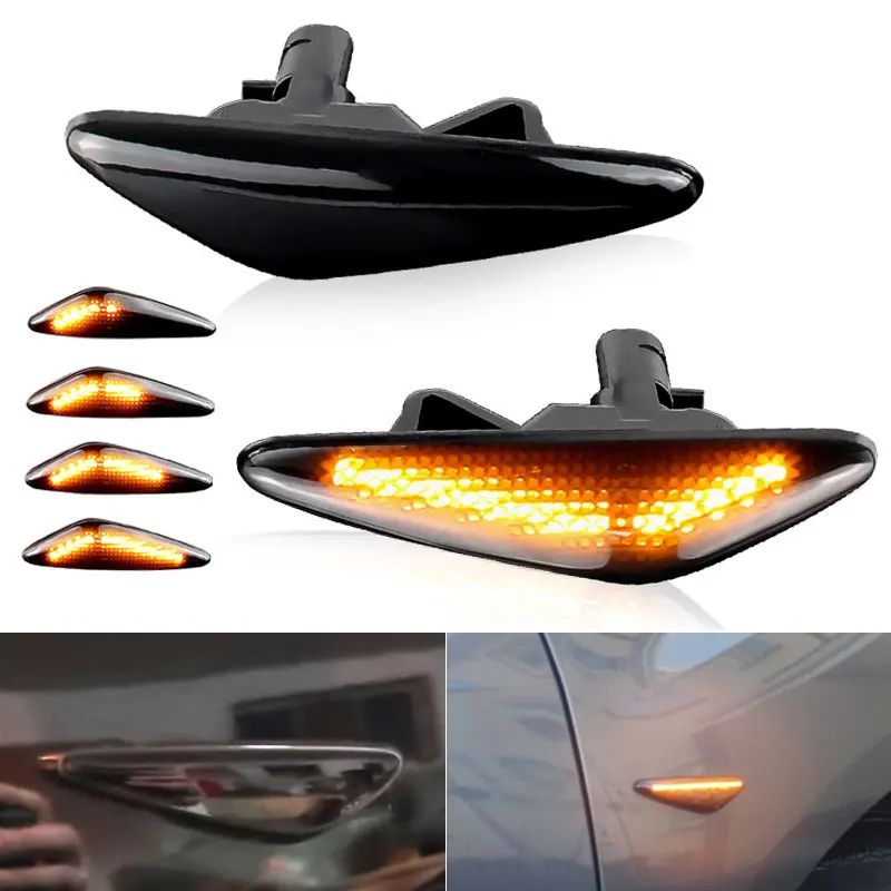 2 шт. светодиодный индикатор поворота для Nissan Lafesta Highway Star 2011-up Fiat 124 Spider 2017-2020 |