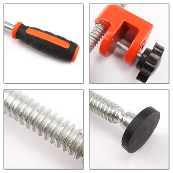 

Rail Edge Clamps Woodworking Auxiliary Easy installation 2 pcs Single Screw