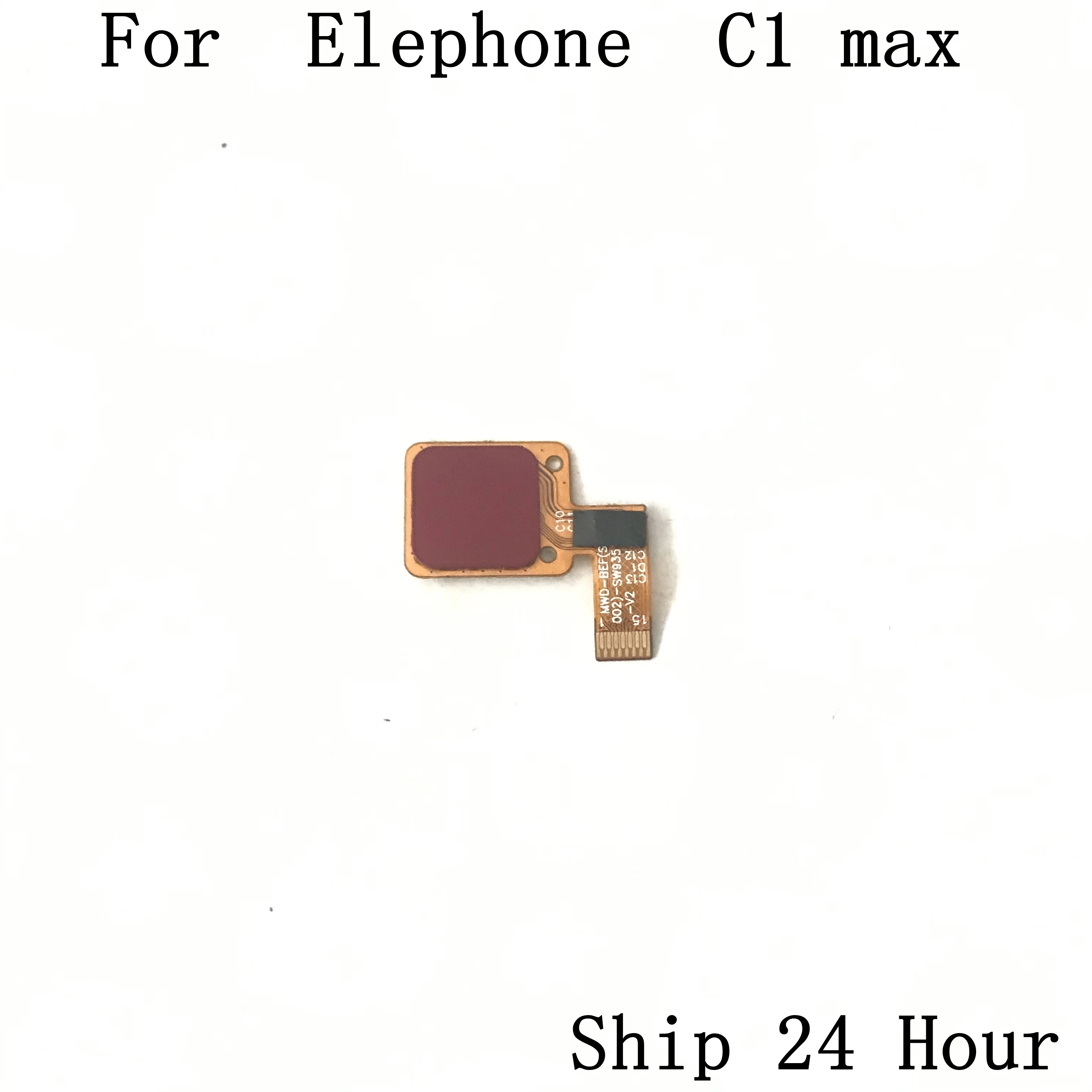 Elephone C1 Max использованный датчик отпечатков пальцев кнопка для Elephone C1 Max ремонт починка Замена части