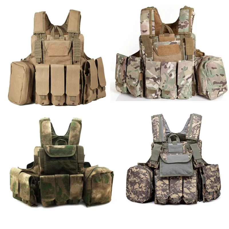 Тактический военный жилет Molle CIRAS Gear для страйкбола пейнтбола боевой съемной