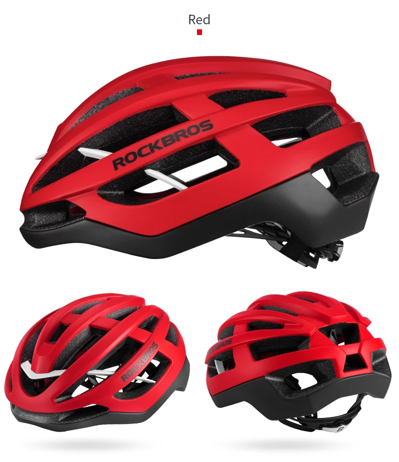 ROCKBROS Велоспорт шлем для мужчин велосипед Сверхлегкий интегрированный литой шлем для женщин MTB дорожный горный велосипед дышащий шлем обтекаемой формы