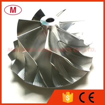

GTB2260V 784369-0002 44.52/60.01mm 7+7 blades High Performance Turbo Billet Compressor wheel/Aluminum 2618/Milling wheel for Q7