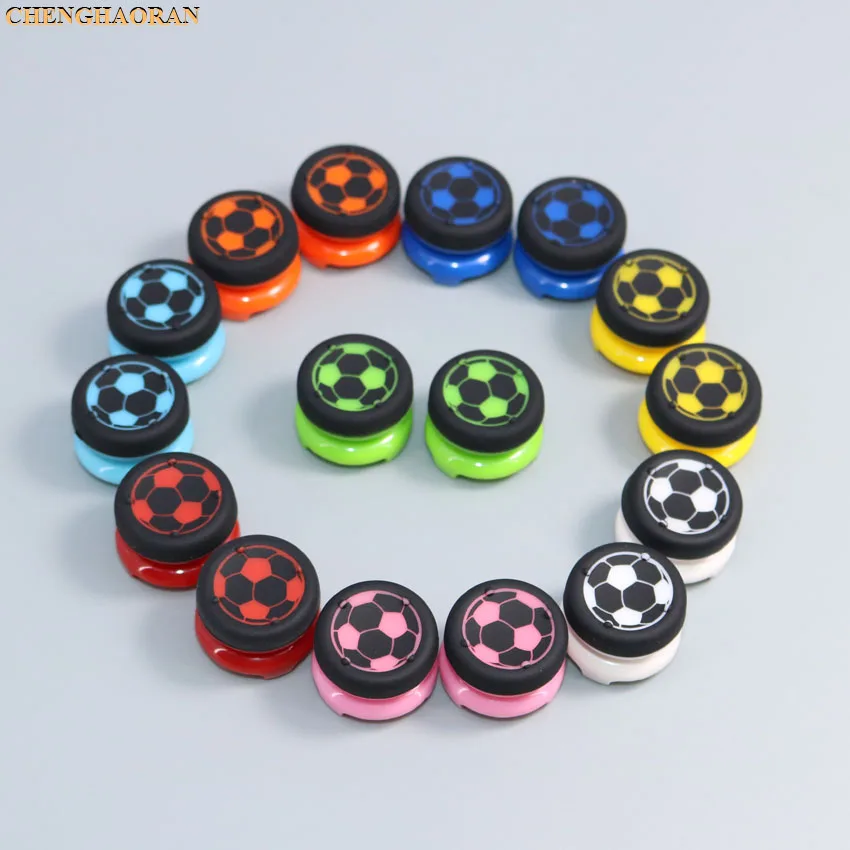 

ChengHaoRan 2pcs Football Analog Extenders Joystick Cap Grips for Playstation 4 for PS4 Joystick for PS3 For Xbox360 Controller