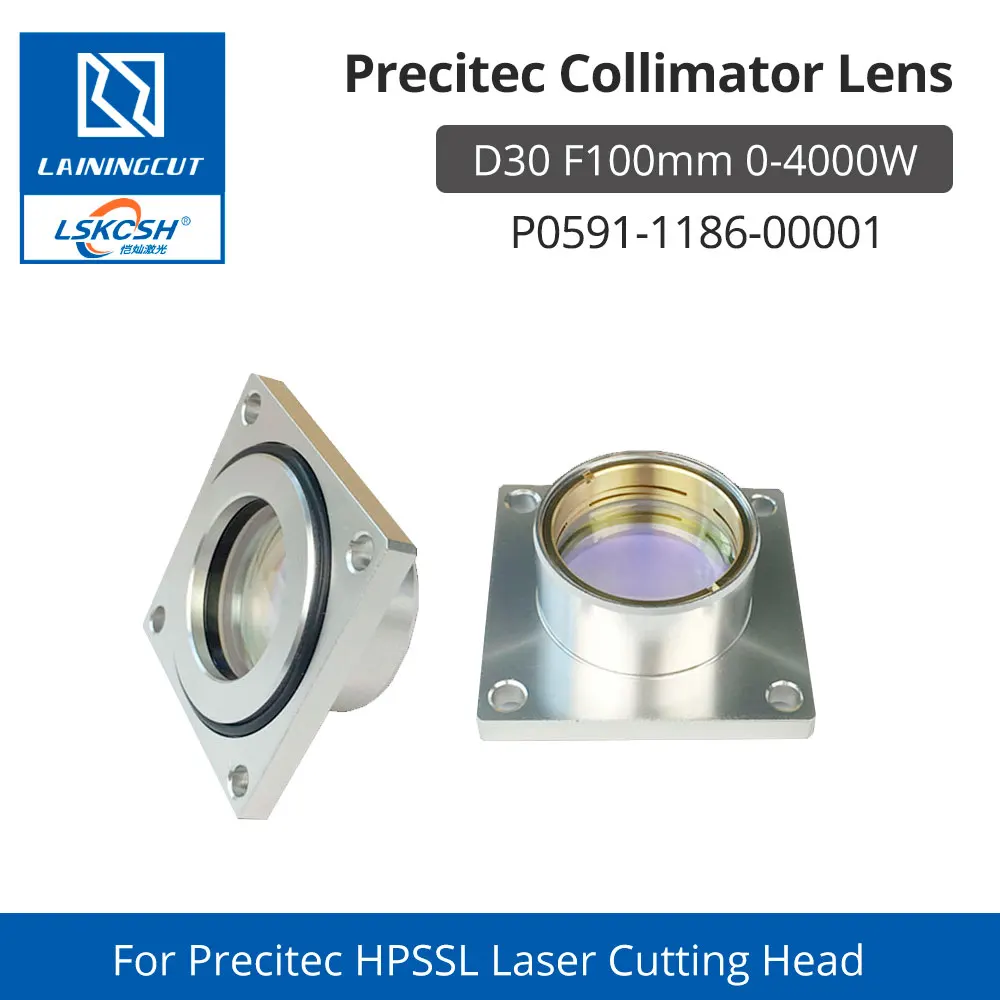 LSKCSH Collimator Lens for Precitec laser cutting head D30mm F100 P0591-1186-00001 For Prima/Hans/HPSSL fiber 0-4000W | Инструменты