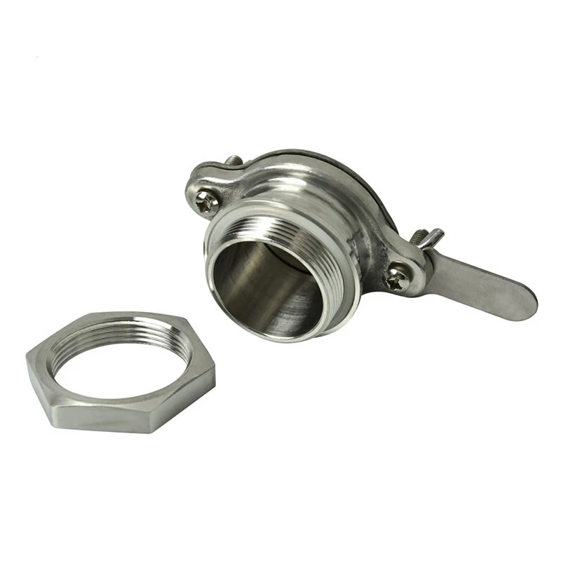 Stainless steel honey flow valve beekeeping tools honey gate Honey discharge valve of extractor beekeeping tools 1pcs