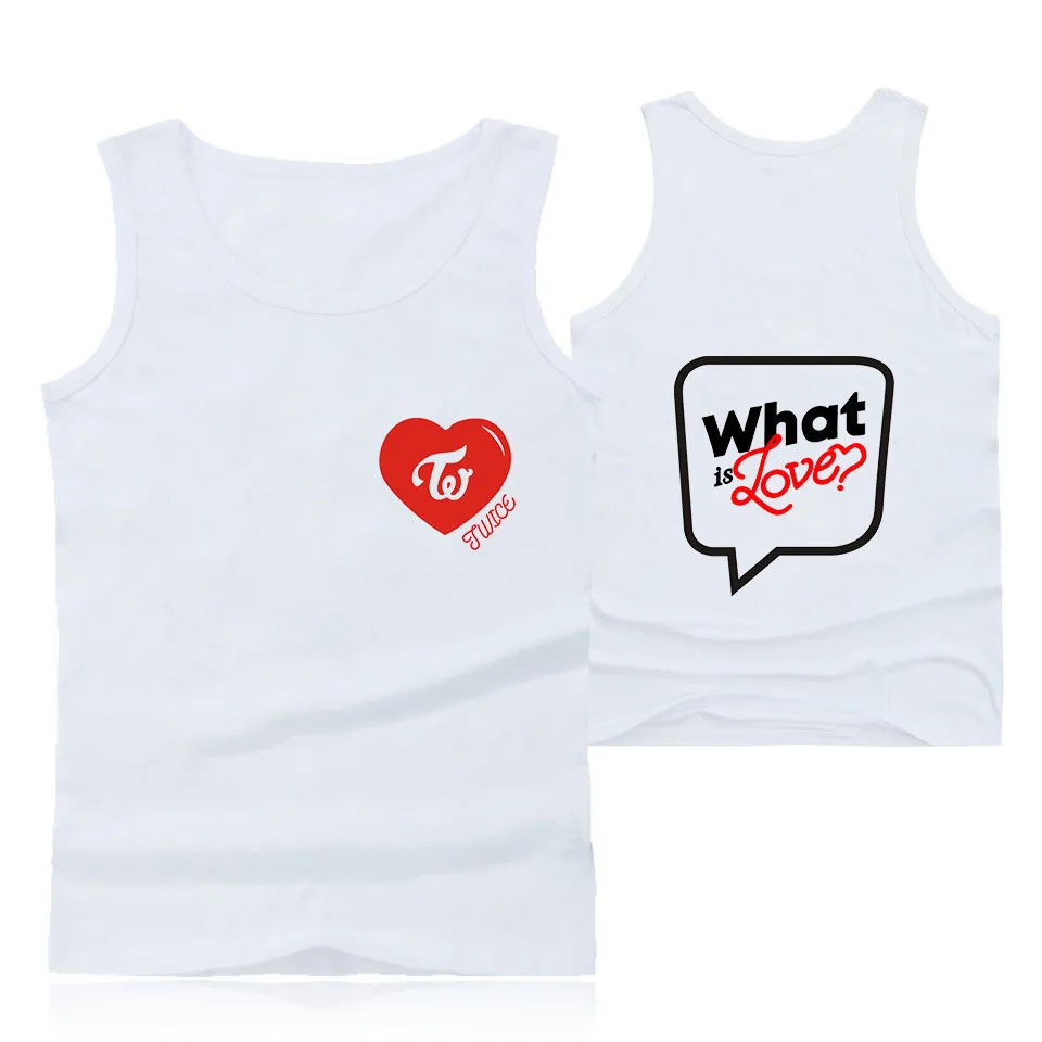 

2018 New Style Twice South Korea Woman Combination Korean-style Popular Brand Sports MEN'S AND WOMEN'S Vest