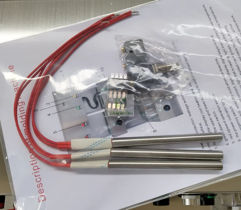 Description Picture 5 of itempizza cone oven making machine 10*110mm heating parts Mould heater parts carbon fiber infrared heating element 220v 110V 200w